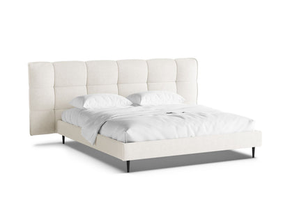 Bett Bouclé Brick Eric — Ivory