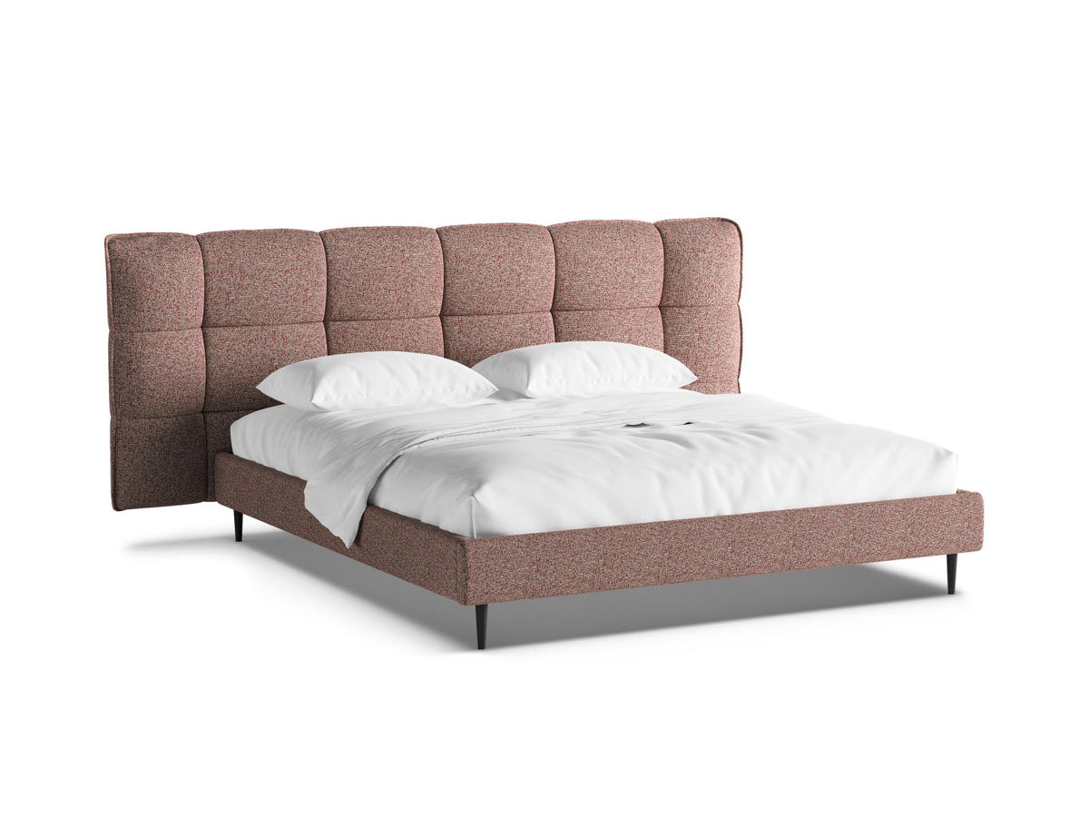Eric Storage Bed With Headboard — Pink Melange