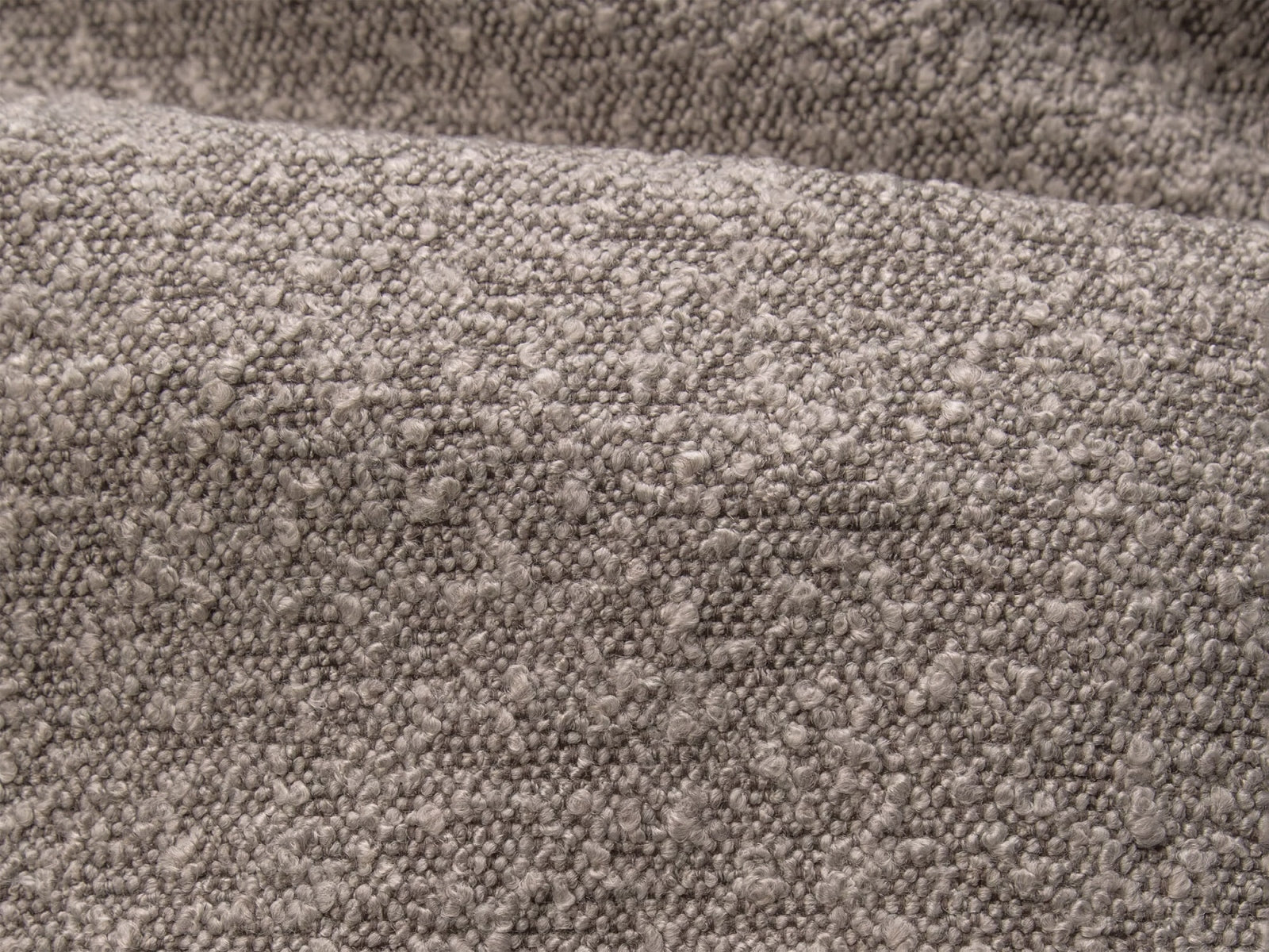 Bett Bouclé Dunkelbeige Simon — Ansicht 5