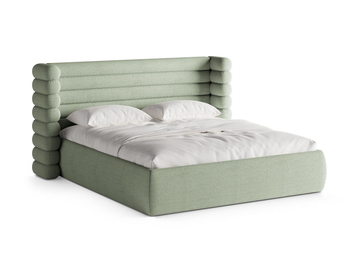 Mount Storage Bed With Headboard — Mint