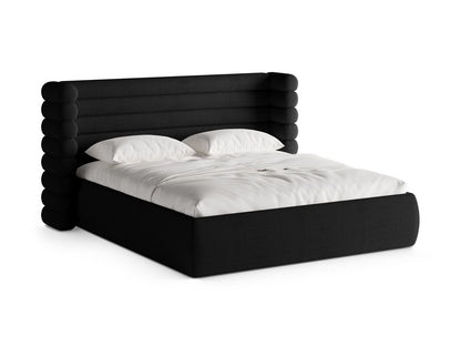 Bett Bouclé Schwarz Mount — Black