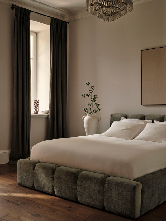 Lupine Storage Bed With Headboard