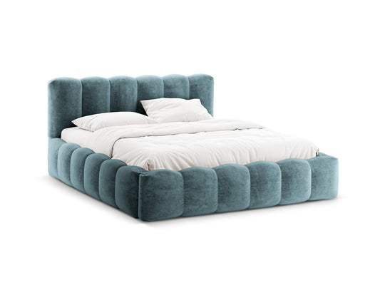 Lupine Storage Bed With Headboard — Blue Jeans