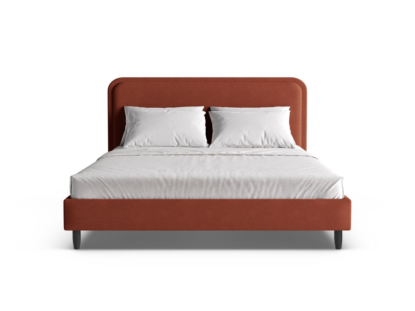 Bett Strukturstoff Auburn Aveline — Detailansicht