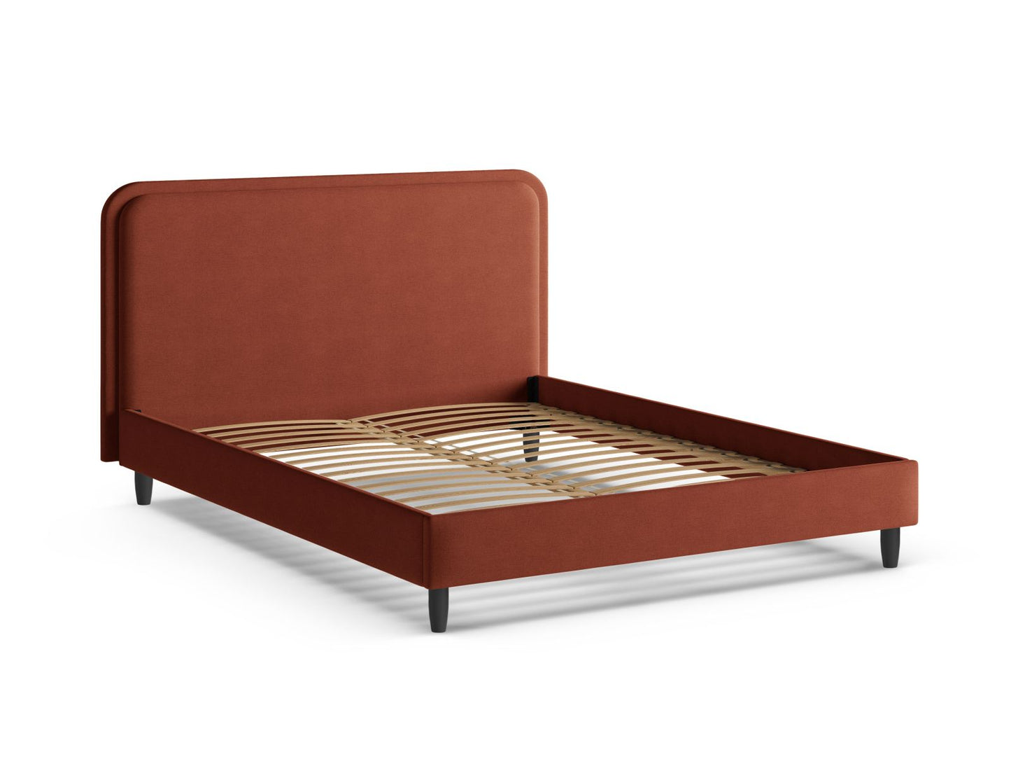 Bett Strukturstoff Auburn Aveline — Maße und Details