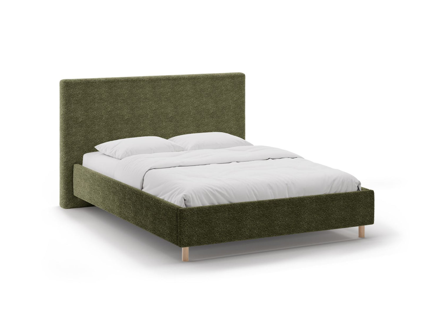 Bett Bouclé Brick Eloise — Green