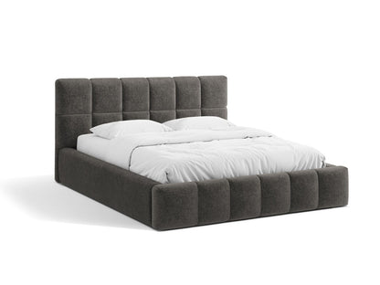 Bett Chenille Anthrazit Bellis — Dark Grey