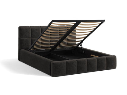 Bett Chenille Anthrazit Bellis — Maße und Details