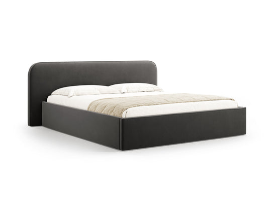 Bett Samt Schwarz Elizabeth — Black