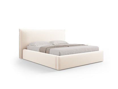 Bett Samt Schwarz Kaelle — Light Beige