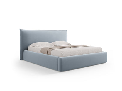 Bett Samt Schwarz Kaelle — Light Blue