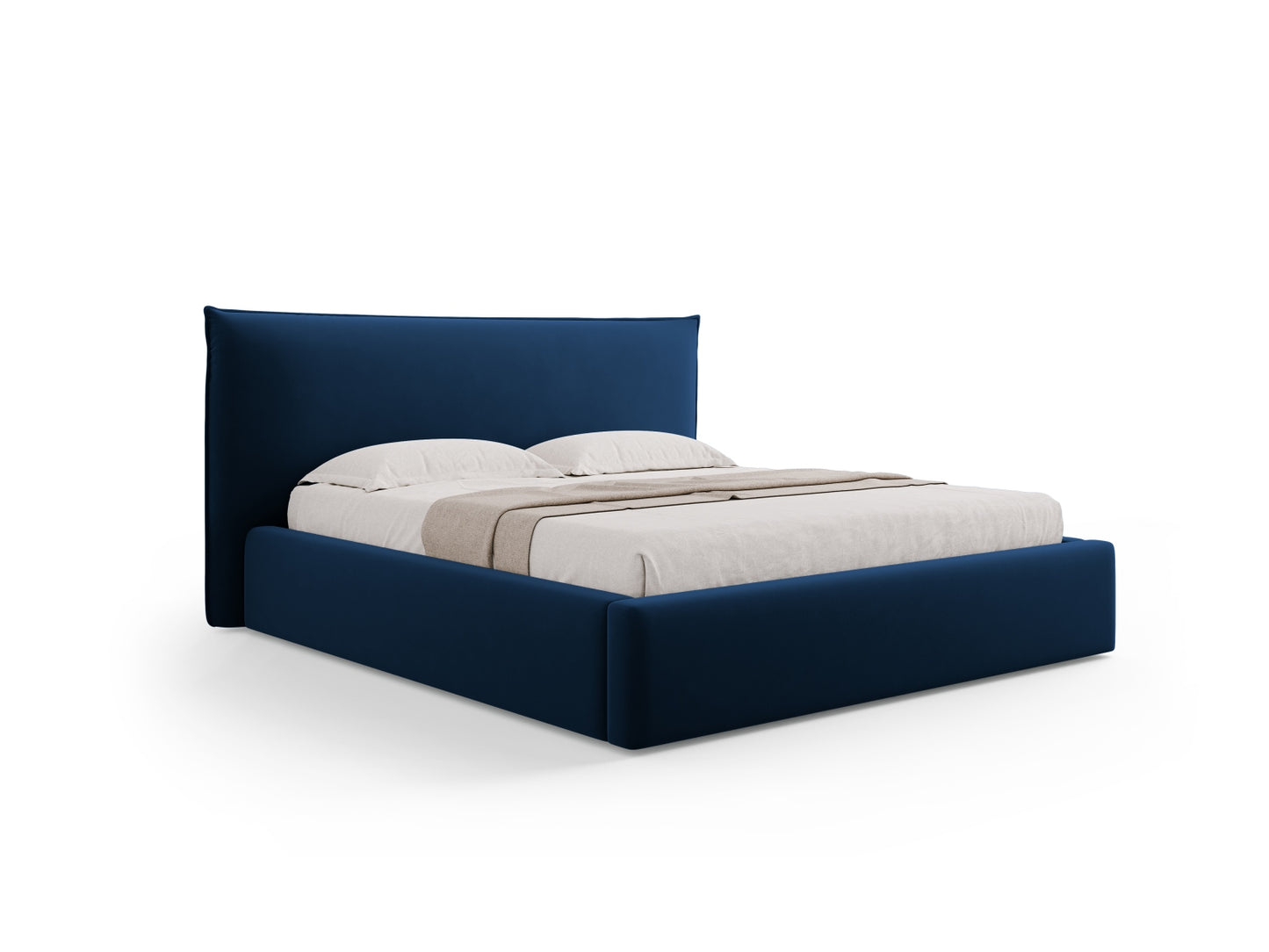 Bett Samt Schwarz Kaelle — Royal Blue