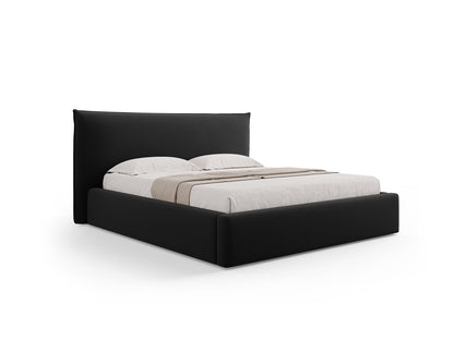 Bett Samt Schwarz Kaelle — Black