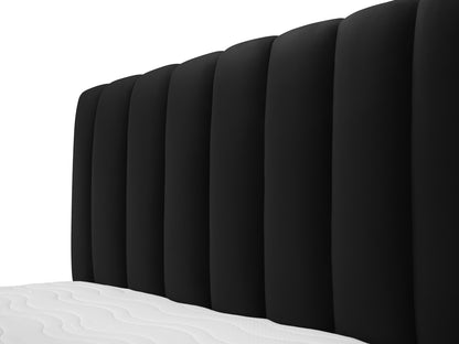 Bett Samt Schwarz Kelp — Ansicht 5