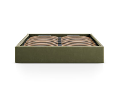 Bett Samt Schwarz Susan — Green
