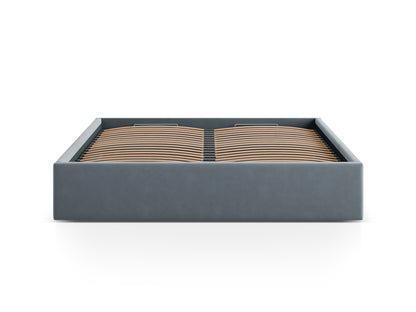 Bett Samt Schwarz Susan — Light Blue