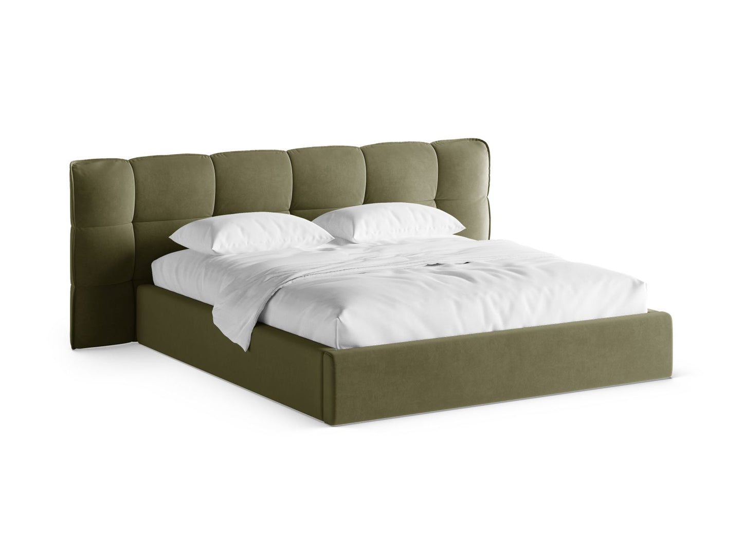 Bett Samt Schwarz Eric — Light Green