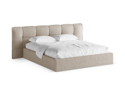 Bett Bouclé Brick Eric — Dark Beige