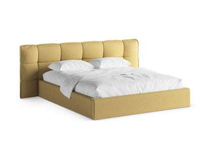 Bett Strukturstoff Beige Melange Eric — Sunflower Melange