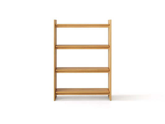 Charlotte Bookcase, 120x40 cm — Natural Oak