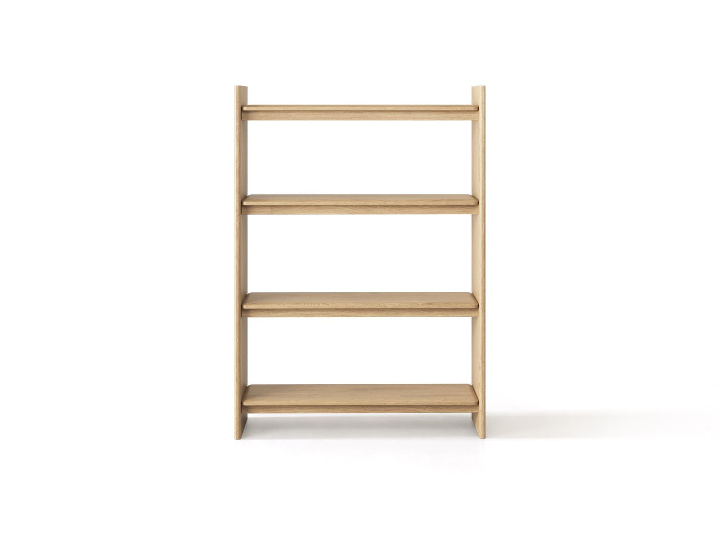 Charlotte Bookcase, 120x40 cm — White Oak