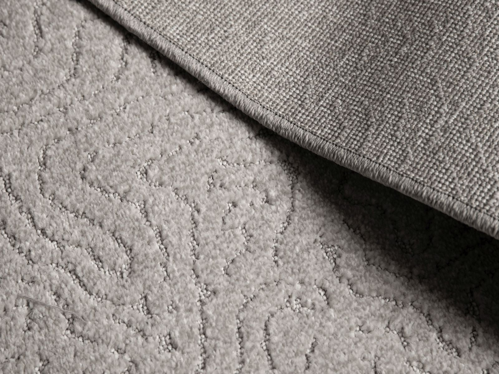 Teppich Synthetic Wool - 100% PP Heat-Set Frise Pearl Napa — Detailansicht