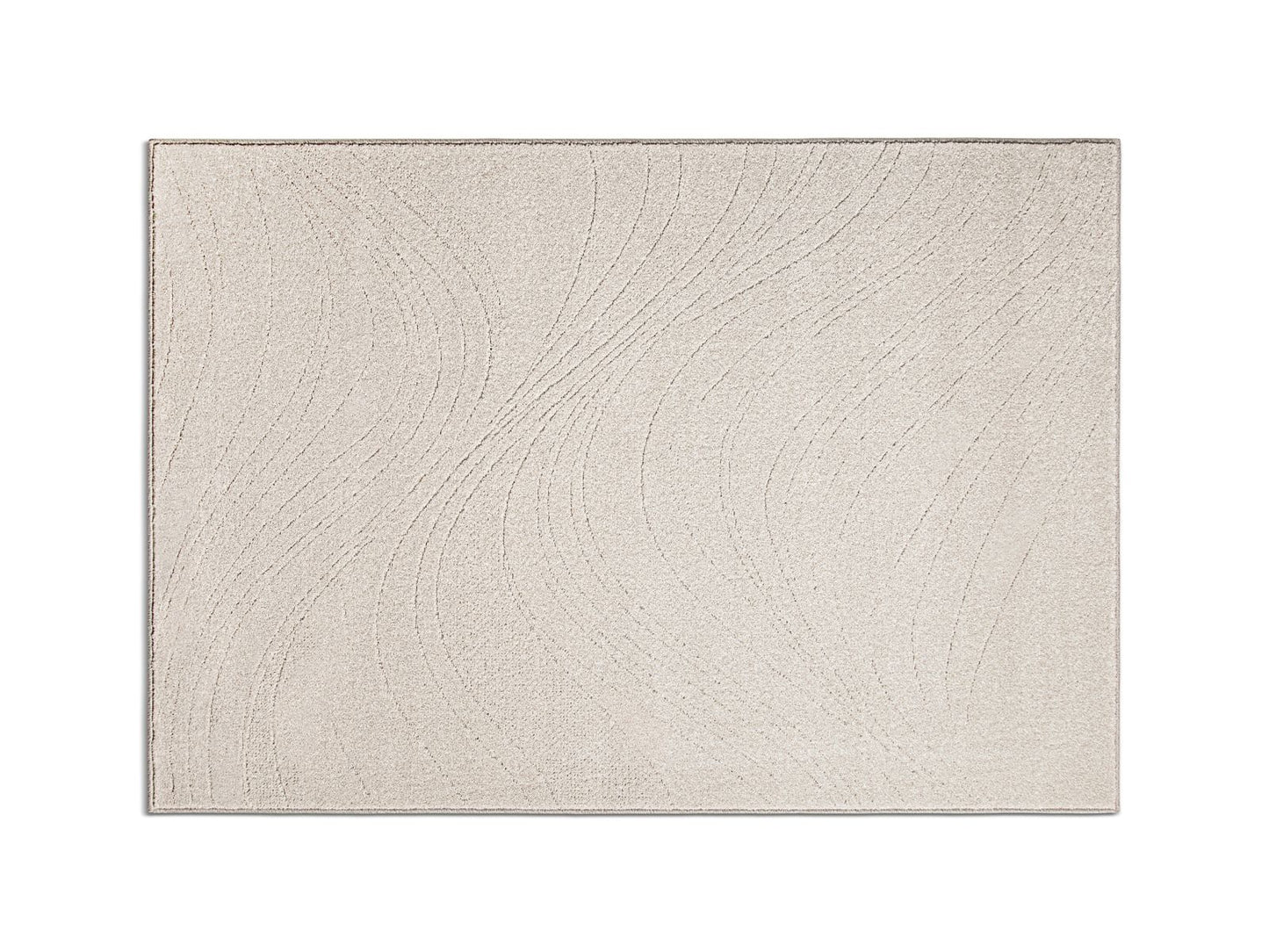Teppich Synthetic Wool - 100% PP Heat-Set Frise Pearl Kagera — Pearl