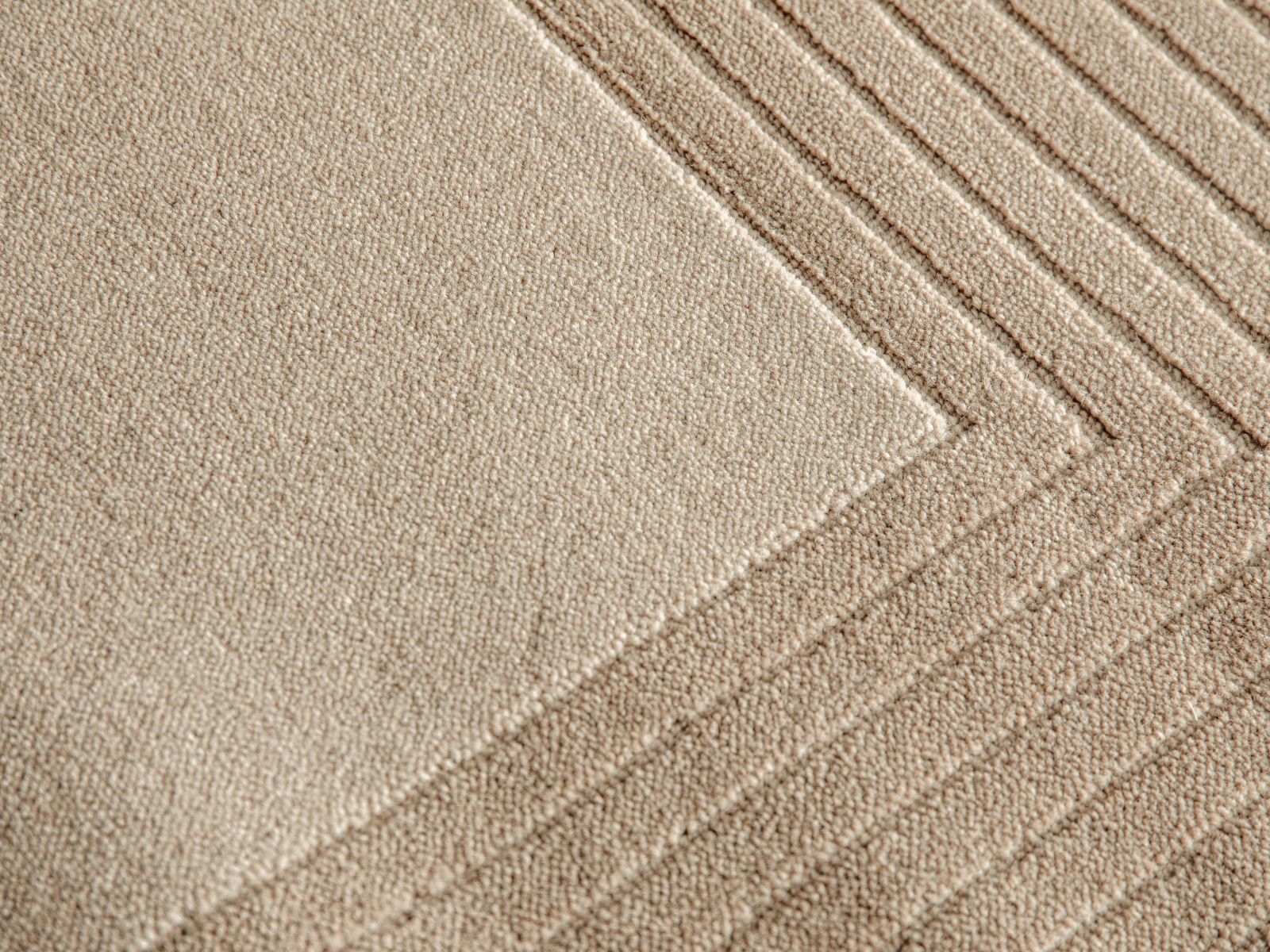 Teppich Wool Beige Kotto — Wohnbeispiel