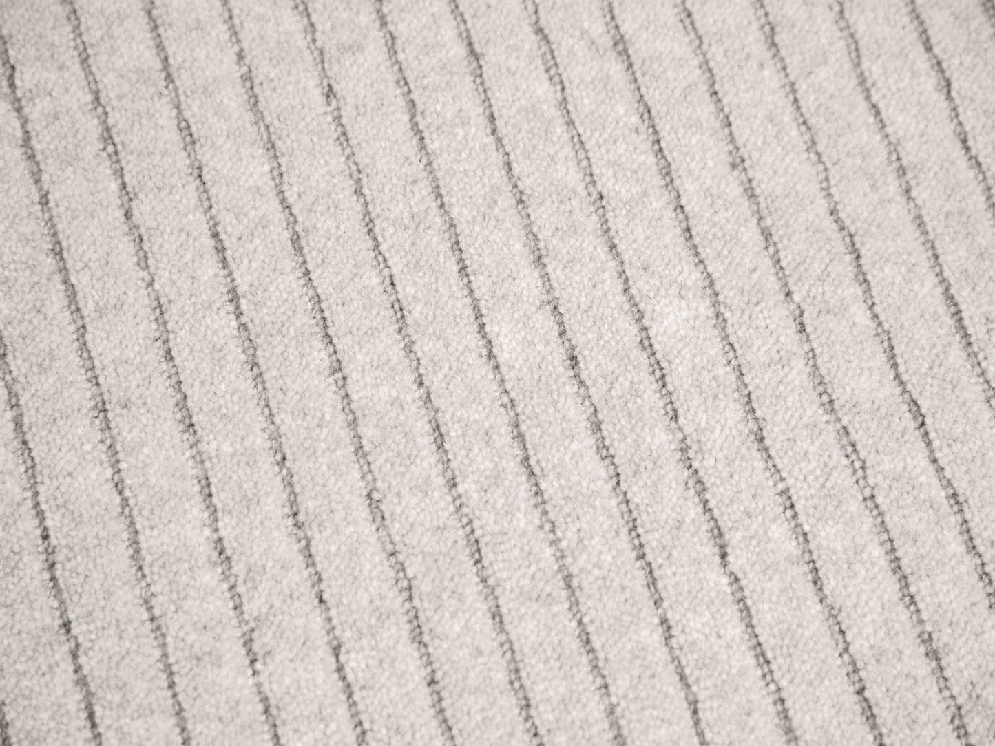 Teppich Wool Hellgrau Rokel — Wohnbeispiel
