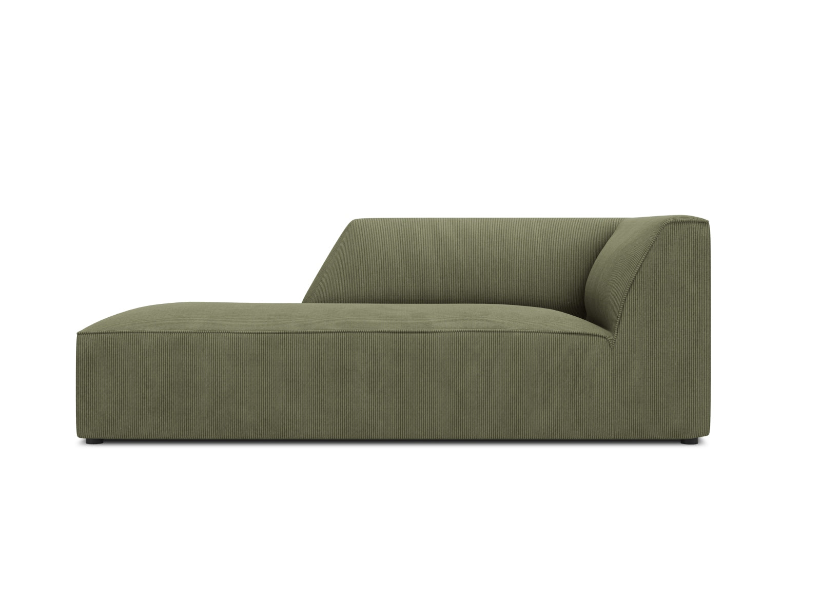 Ruby Chaise Longue, 93x180 cm — Green / Left