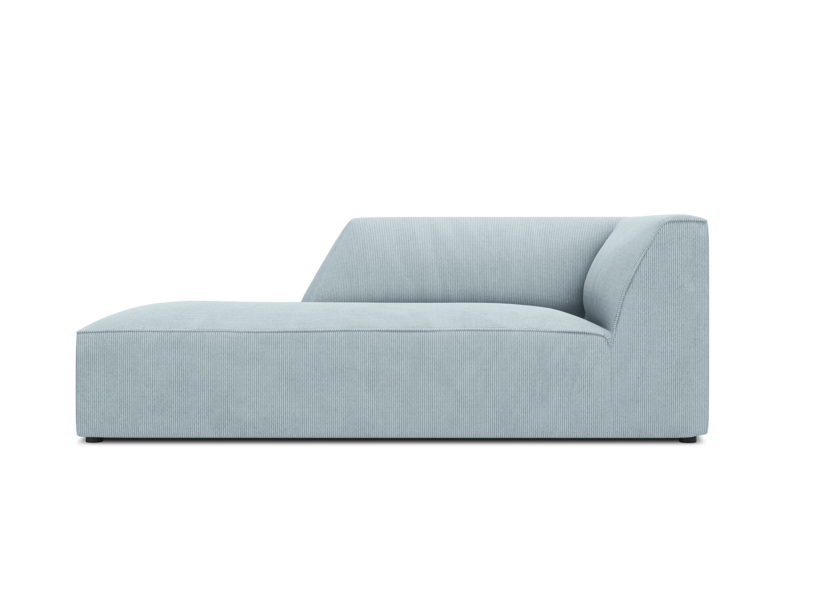 Ruby Chaise Longue, 93x180 cm — Light Blue / Left