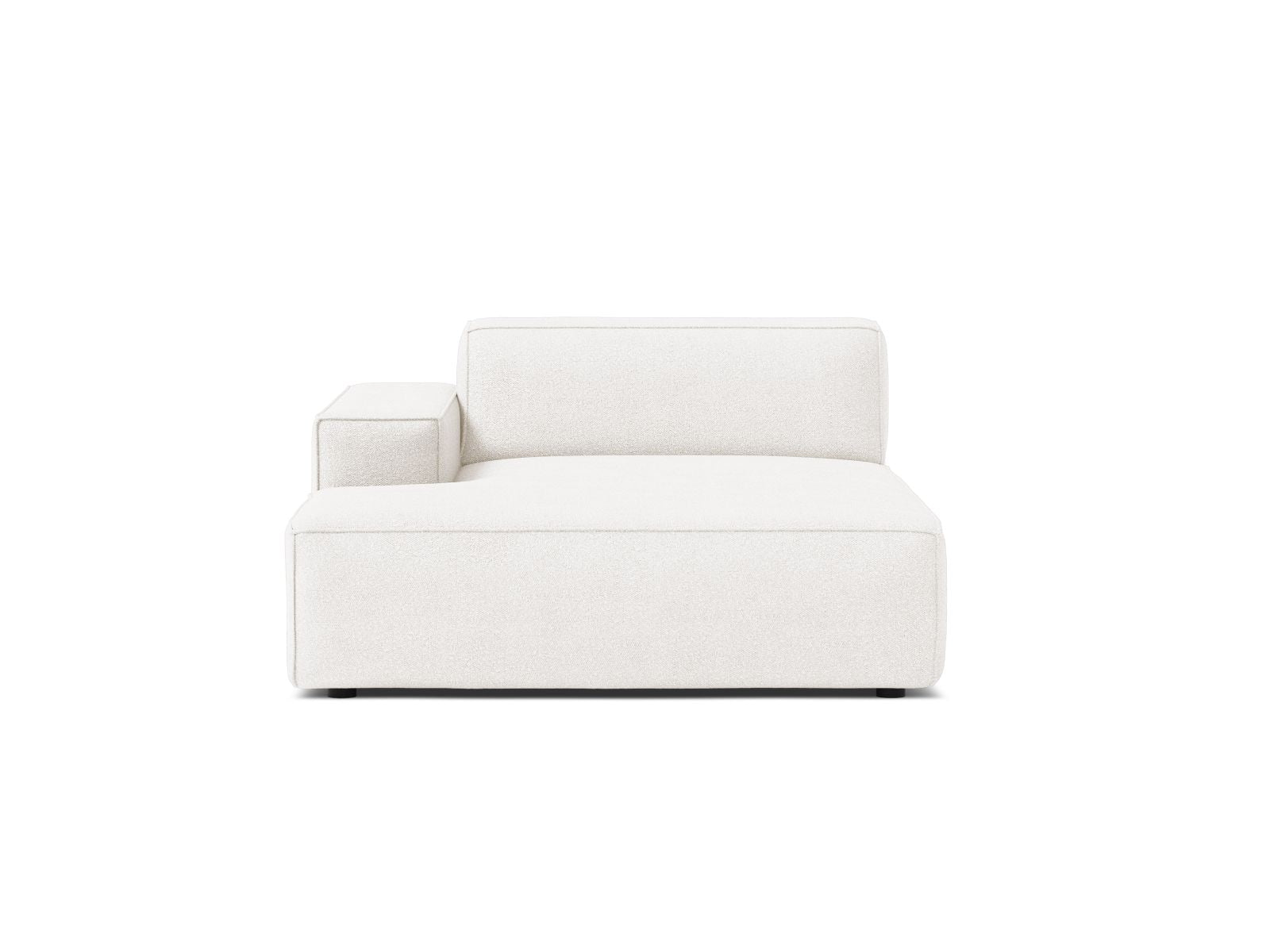 Jodie Chaise Longue, 102x162 cm — White / Left