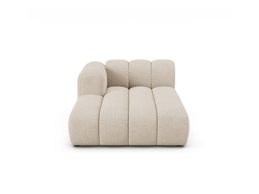 Lupine Chaise Longue, 2 Seats, 117x177 cm — Beige / Left
