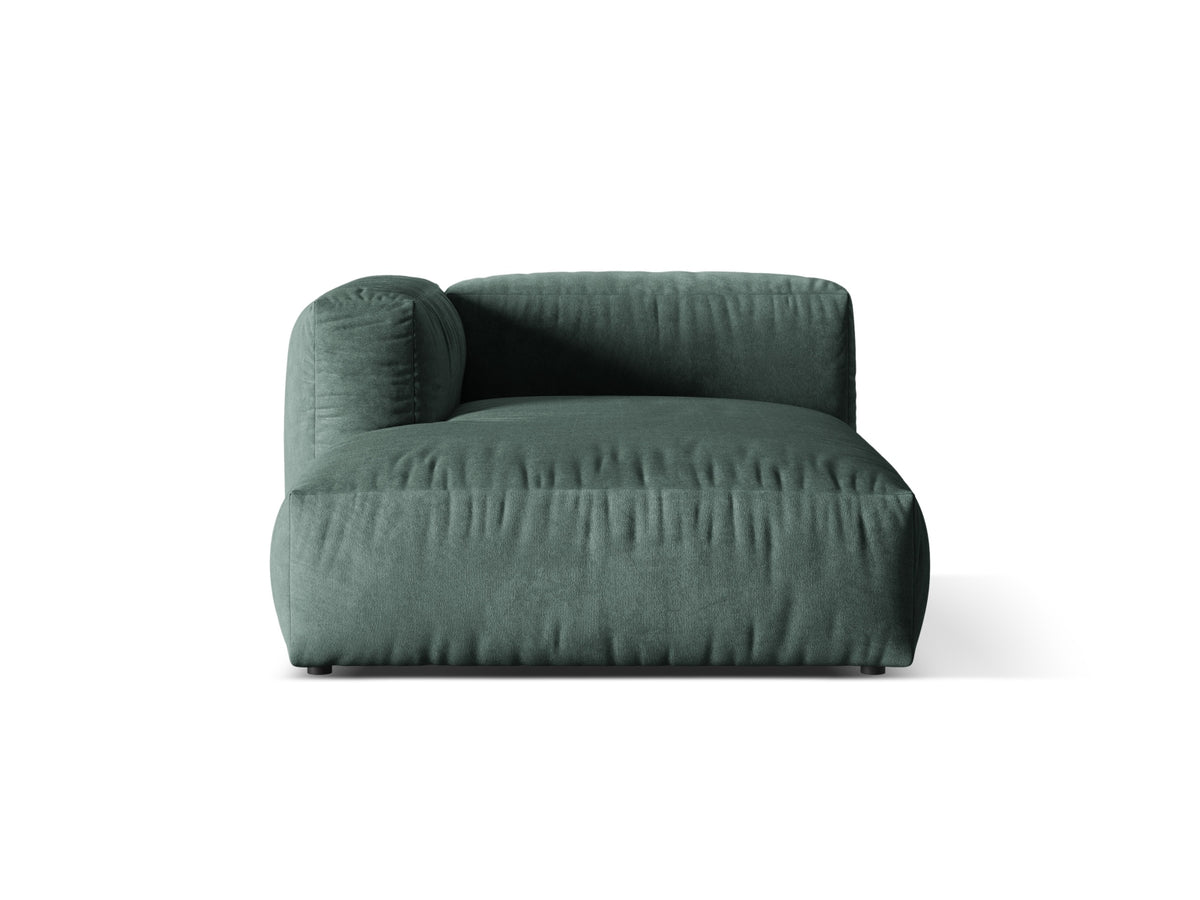 Martina Chaise Longue, 130x176 cm — Petrol / Left