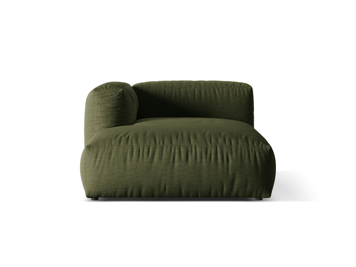 Martina Chaise Longue, 130x176 cm — Green / Left