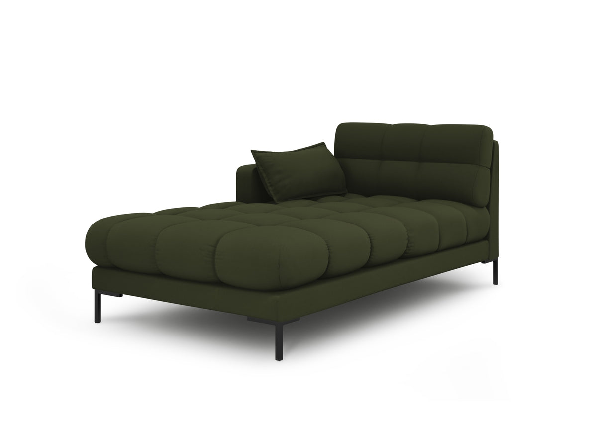 Mamaia Chaise Longue, 102x185 cm — Green / Left