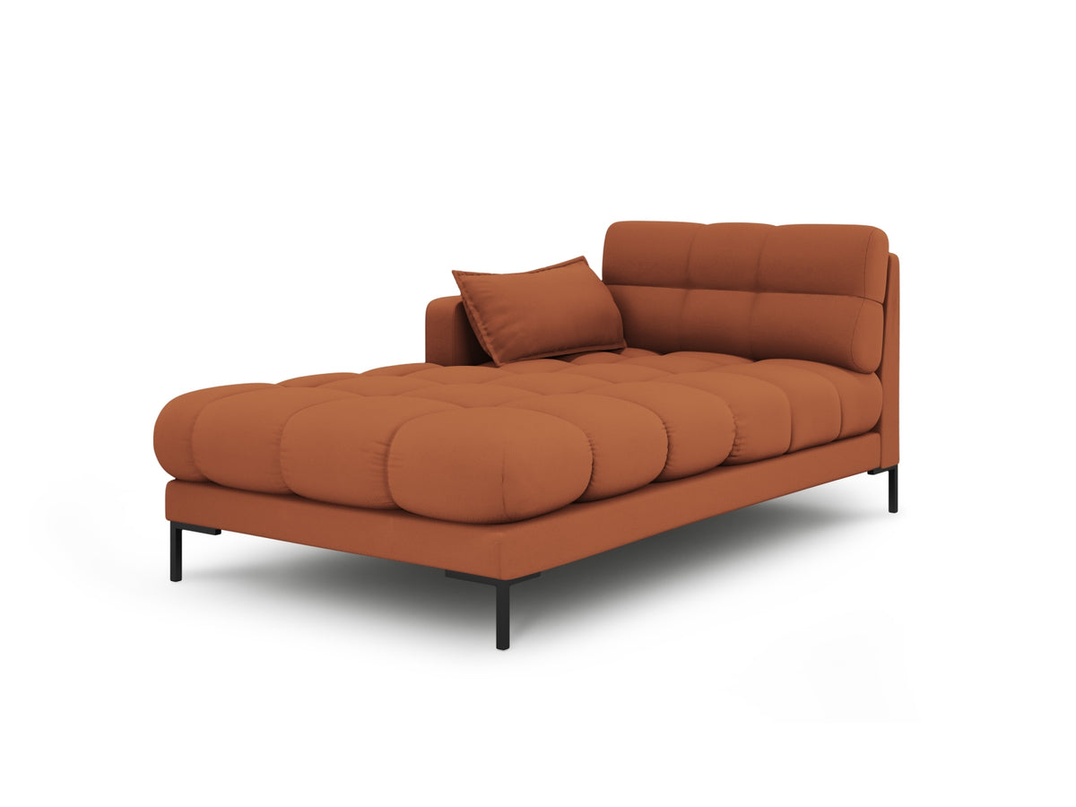Mamaia Chaise Longue, 102x185 cm — Brick / Left