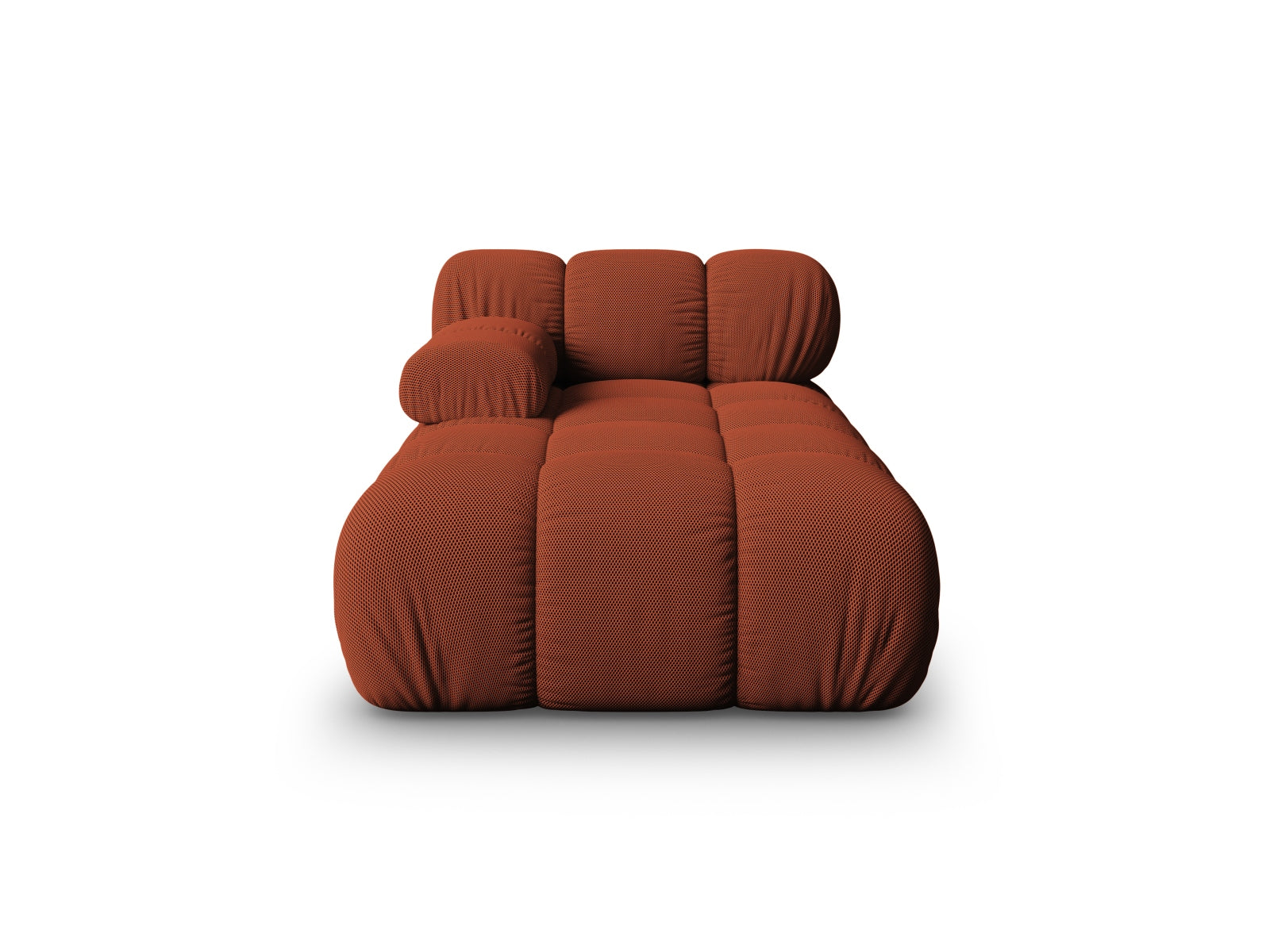 Bellis Chaise Longue, 94x155 cm — Brick / Left