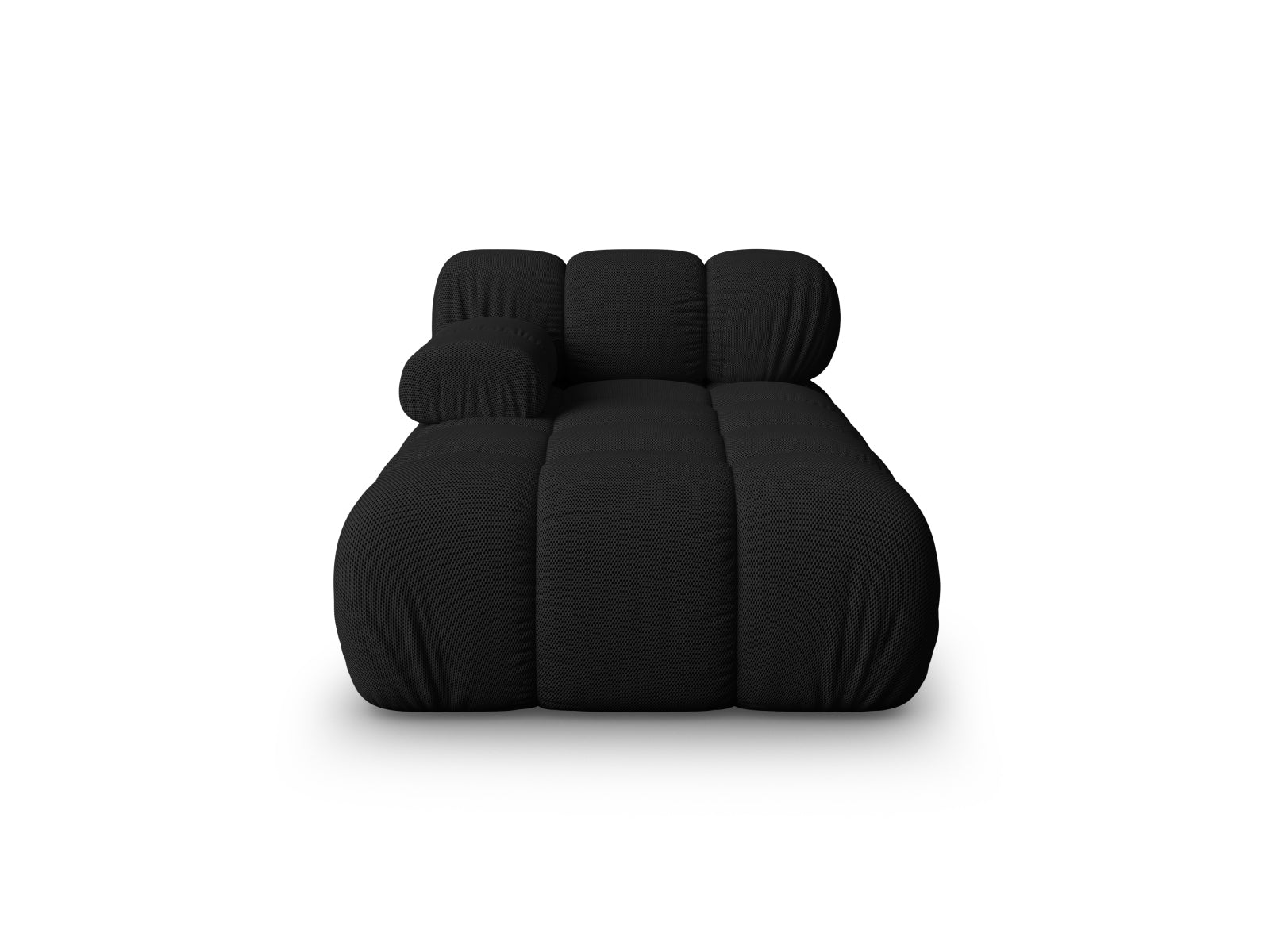 Bellis Chaise Longue, 94x155 cm — Black / Left