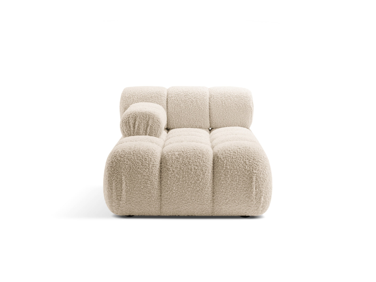 Bellis Chaise Longue, 94x155 cm — Light Beige / Left