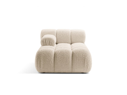 Chaiselongue Bouclé Brick Bellis — Light Beige