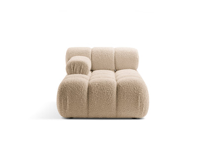 Chaiselongue Bouclé Brick Bellis — Sand