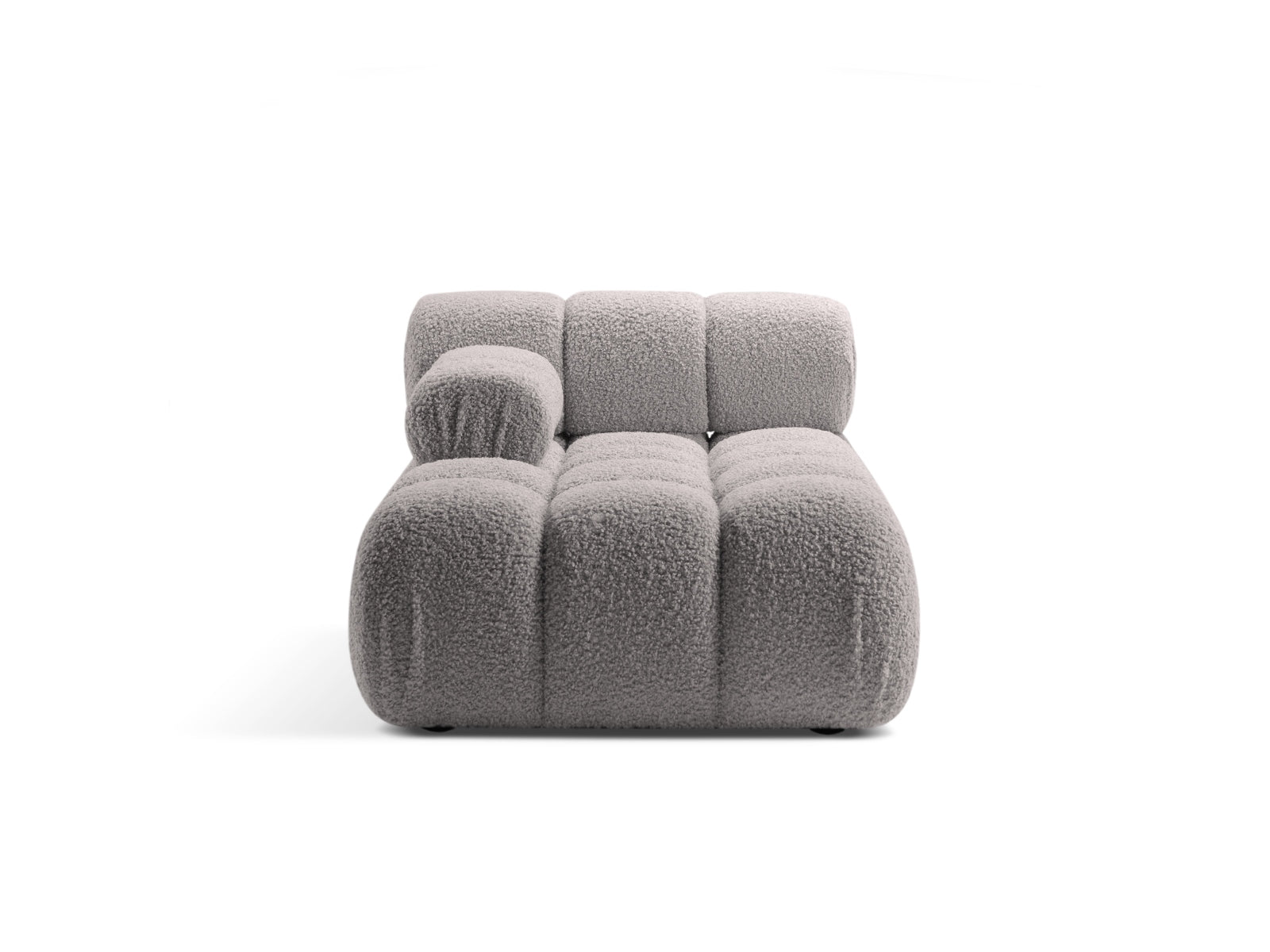Bellis Chaise Longue, 94x155 cm — Light Grey / Left