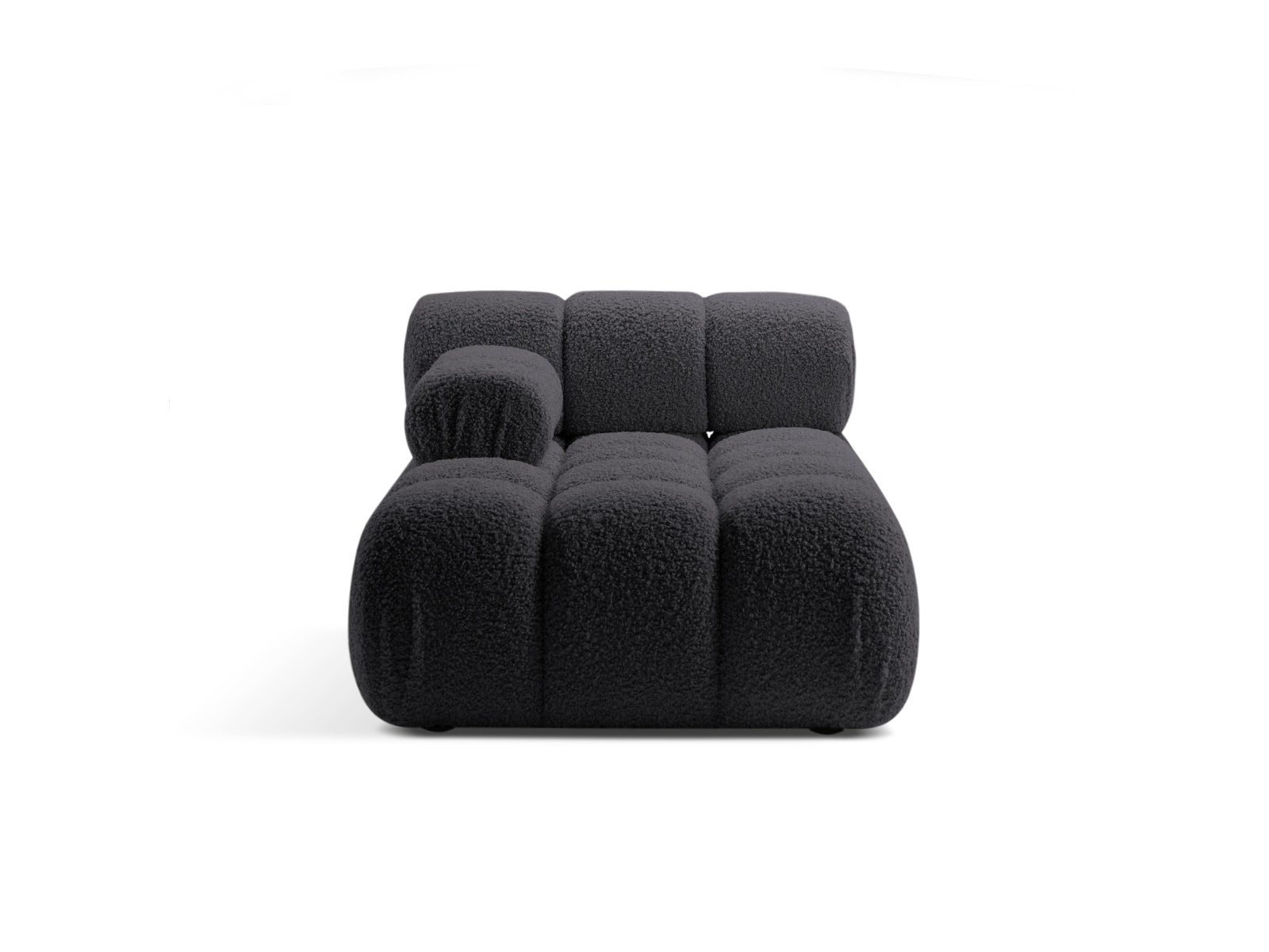Bellis Chaise Longue, 94x155 cm — Graphite / Left