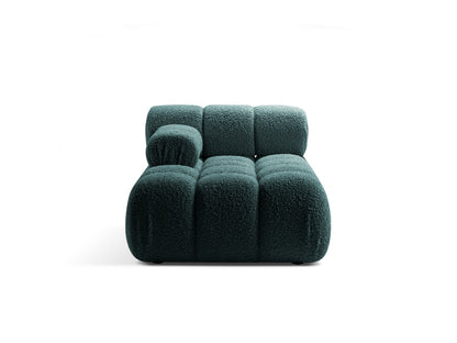Chaiselongue Bouclé Brick Bellis — Petrol
