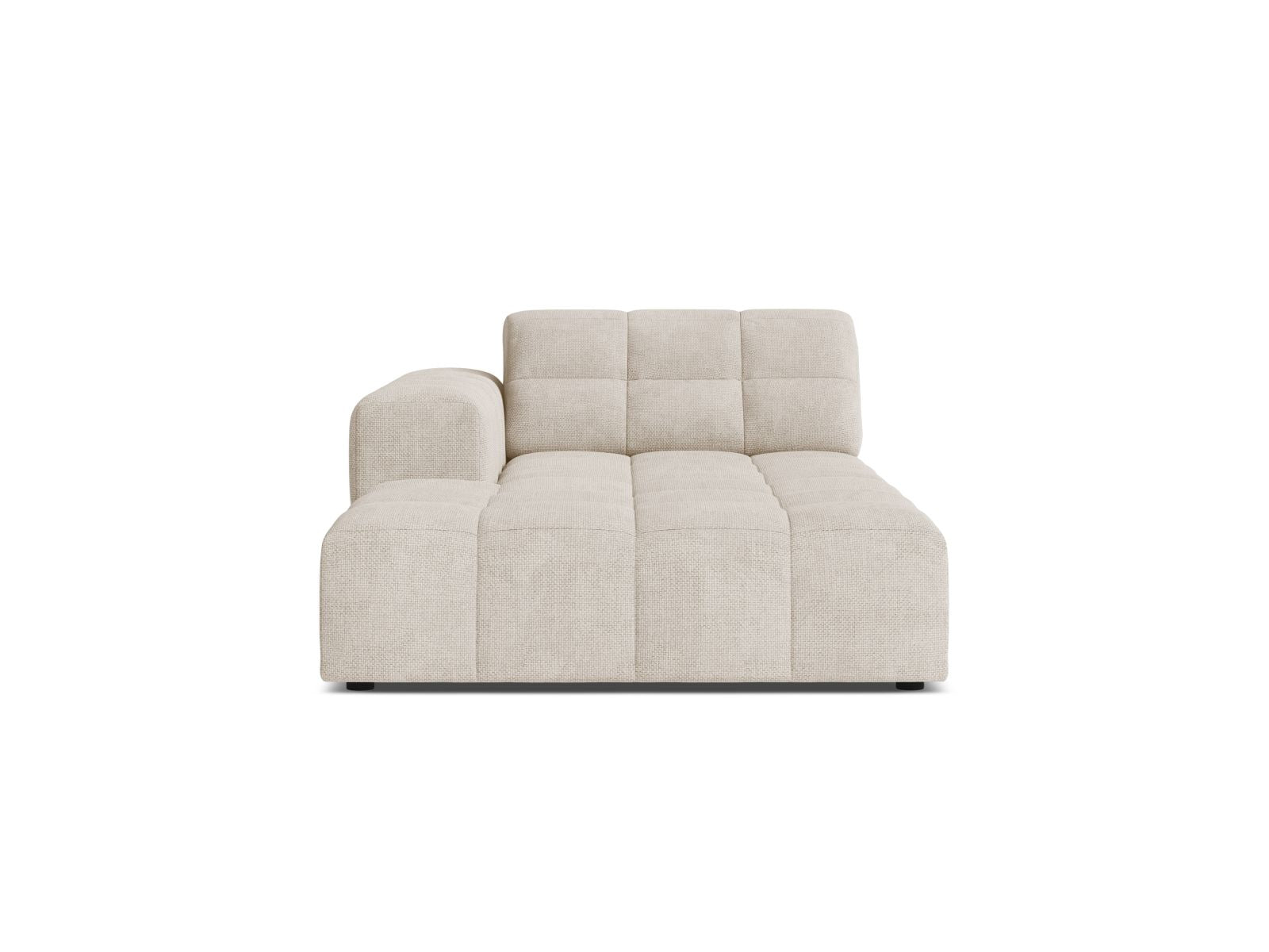 Jennifer Chaise Longue, 108x167 cm — Light Beige / Left