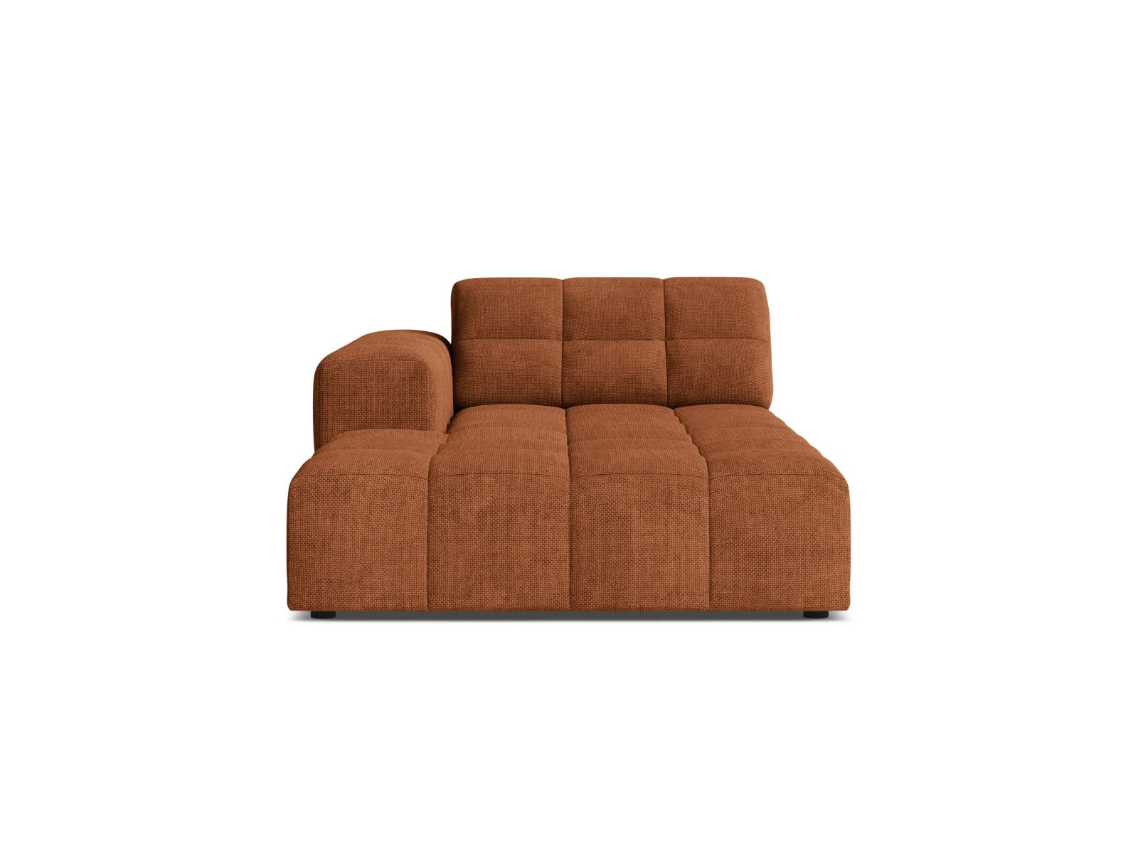 Jennifer Chaise Longue, 108x167 cm — Brick / Left