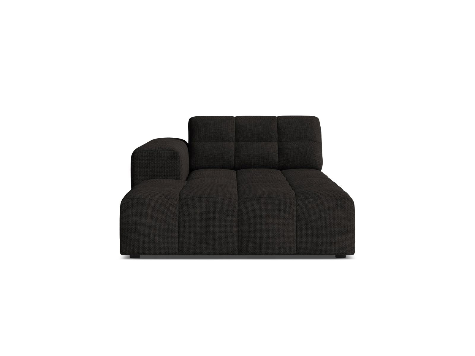 Chaiselongue Chenille Anthrazit Jennifer — Anthracite