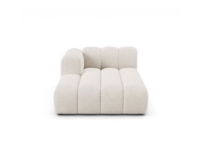 Chaiselongue Chenille Brick Lupine — Light Beige