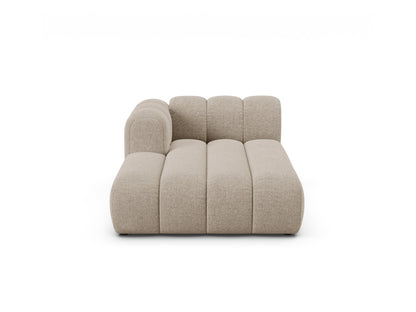 Chaiselongue Chenille Brick Lupine — Dark Beige